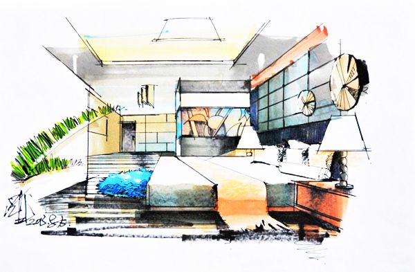 浅谈手绘效果图的重要性