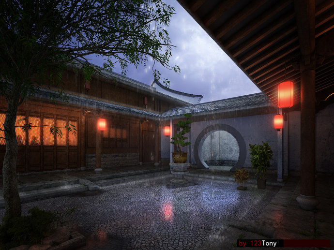 住宅全模景观的层次性理解