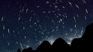 5分钟用AE模拟出星轨效果