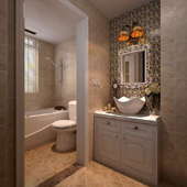 洗手间干湿分离技巧