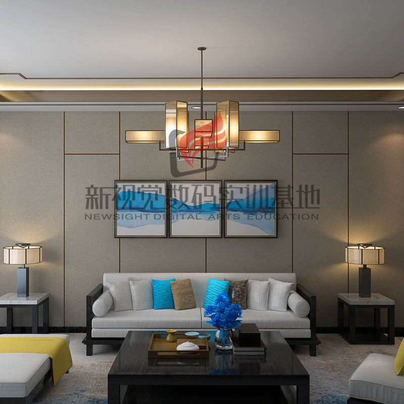 建筑表现专业优秀学员作品展——染·墨