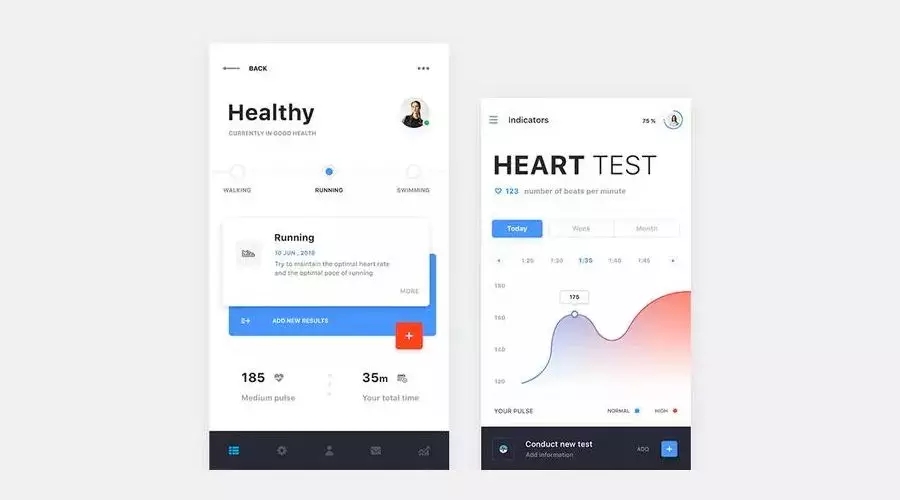 国外APP UI界面概念设计稿